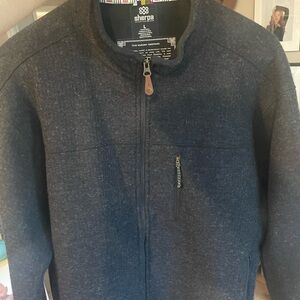 Men’s wool Sherpa jacket